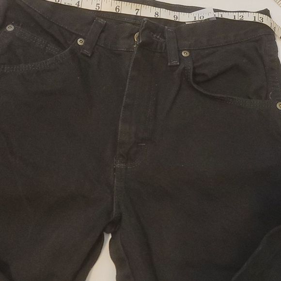 Black wrangler jeans size 29 /30 - Picture 4 of 8